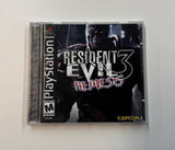 Resident Evil 3 Nemesis Playstation PS1 CIB Complete w/ Manual