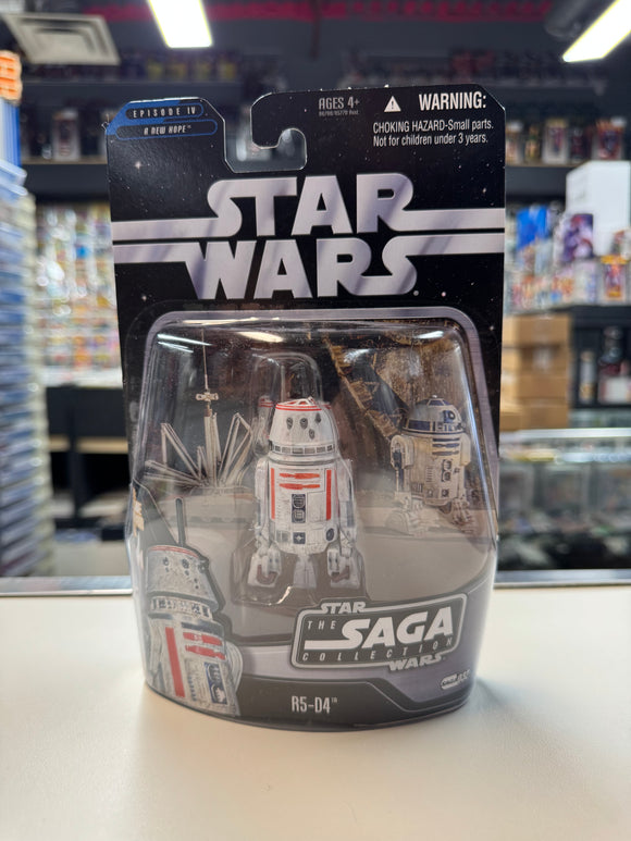 Star Wars The Saga Collection R5-D4 Action Figure #032 SEALED NIP