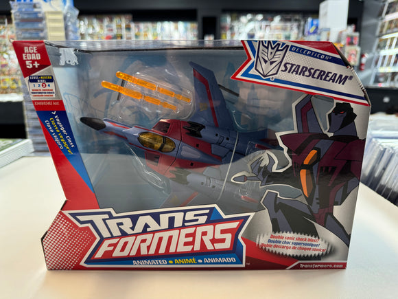 Hasbro 2007 Transformers Animated Voyager Class Starscream SEALED
