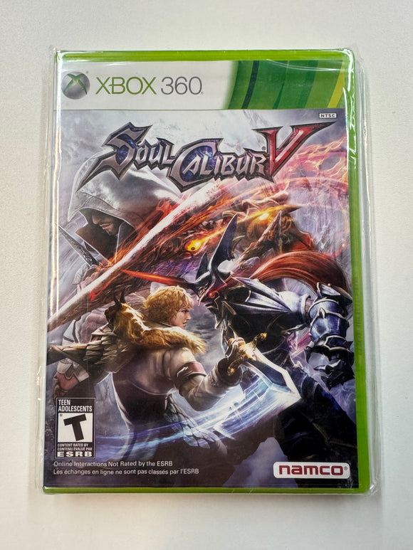 Soul Calibur V 2012 Microsoft XBOX 360 Sealed