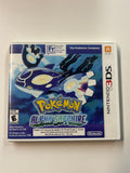 Pokemon Alpha Sapphire 2014 Nintendo 3DS CIB w/ Manual