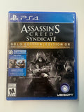 Assassin's Creed Syndicate Gold Edition Playstation 4 PS4 CIB Complete in Box