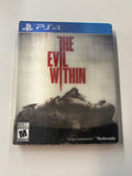 The Evil Within PlayStation 4 PS4 CIB Complete in Box w/ Slipcover