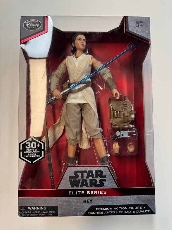 Disney Star Wars Elite Series Rey Premium CIB