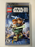 LEGO Star Wars III Clone Wars 2011 Playstation PSP CIB Complete in Box