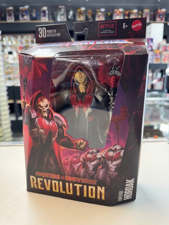 Mattel 2023 Masters of the Universe Revolution Emperor Hordak SEALED NIB
