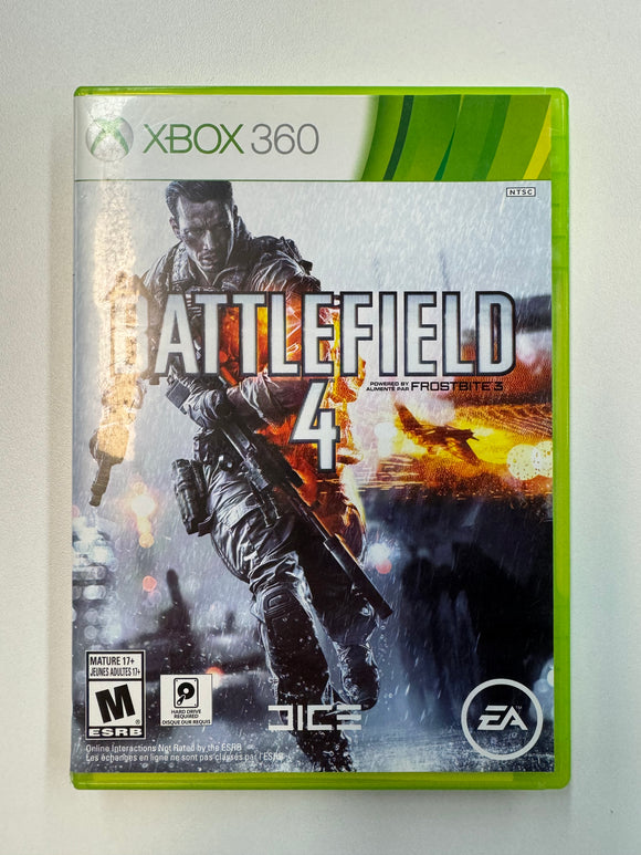 Battlefield 4 2013 Microsoft XBOX 360 CIB Complete In Box