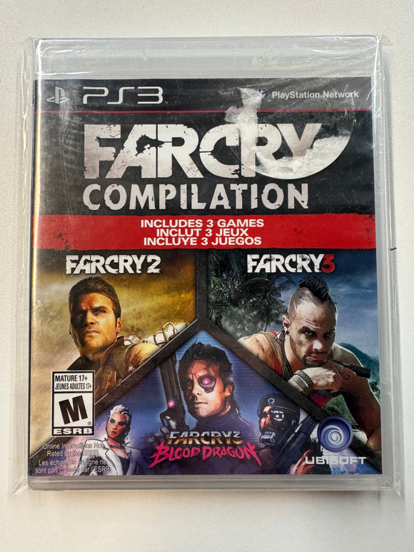 Farcry Compilation 3 Games Playstation PS3 2013 Sealed