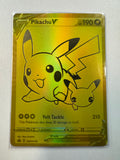 Pokemon TCG 2021 Pikachu V SWSH145 Black Star Promo Celebrations 25th