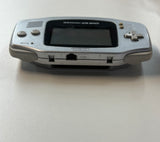 Nintendo Gameboy Advance Platinum/Silver GBA AGB-001 Tested & Working