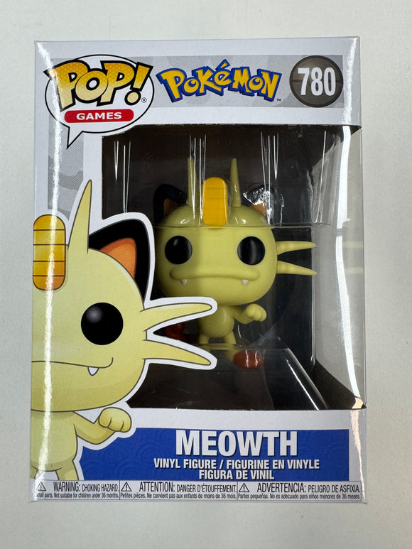 Funko Pop! Meowth Pokemon Vinyl Bobble Head #780