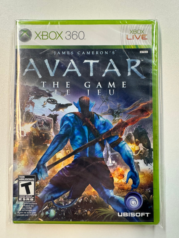 James Cameron's Avatar The Game 2009 Microsoft XBOX 360 Sealed
