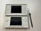 Nintendo DS Lite Polar White Handheld Console Stylus Included - TESTED