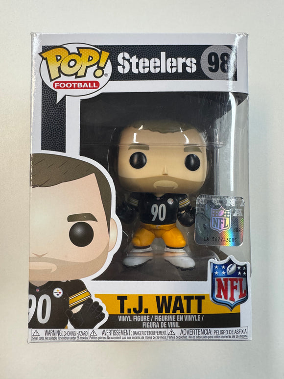 Funko Pop! Football Steelers T.J. Watt NFL Bobble Head #98