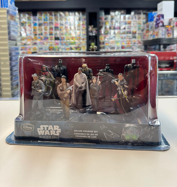 Disney Store Star Wars Rogue One Deluxe Figurine Set SEALED NIB