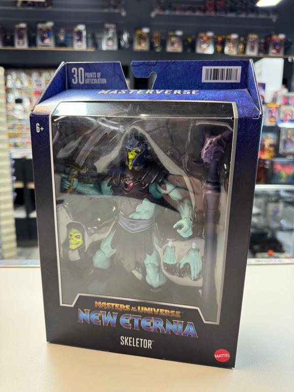 Mattel 2021 MOTU Masterverse New Eternia Skeletor SEALED NIB
