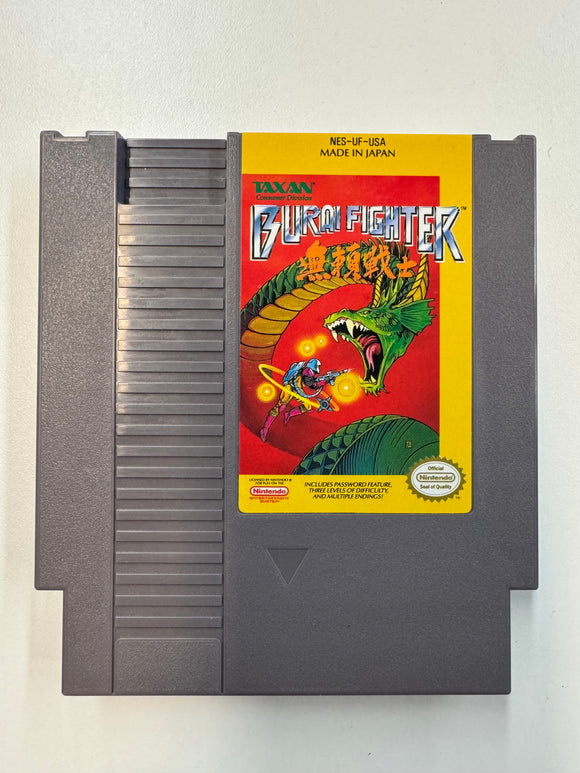 Burai Fighter NES Nintendo 1990 Authentic Cartridge Only