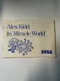 Alex Kidd in Miracle World 1987 Sega Action CIB Complete in Box