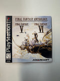 Final Fantasy Anthology 1999 PlayStation PS1 CIB Complete In Box