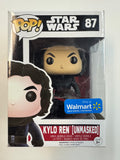 Funko Pop! Star Wars Kylo Ren (Unmasked) Bobble Head #87 Walmart Exclusive