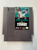 Chris Evert & Ivan Lendl IN Top Player Tennis NES Nintendo Authentic Cartridge