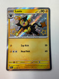 Pokémon TCG Luxio 136/091 Paldean Fates Shiny Rare Holo NM