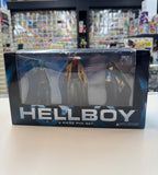 Dark Horse 2004 Hellboy Action Figure 3 Piece PVC Set SEALED NIB