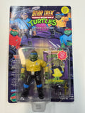 Star Trek/Teenage Mutant Ninja Turtles Captain Leonardo UNPUNCHED! RARE