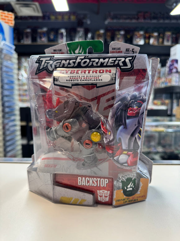 Hasbro 2005 Transformers Cybertron Backstop Action Figure SEALED NIP