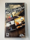 Need for Speed Most Wanted 5-1-0 Playstation PSP CIB Complete in Box