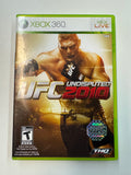 UFC Undisputed 2010 Microsoft XBOX 360 2010 CIB Complete In Box