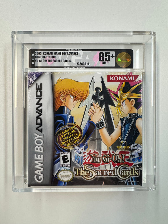 Yu-Gi-Oh! The Sacred Cards Nintendo GBA 2003 VGA 85+ SEALED NM+