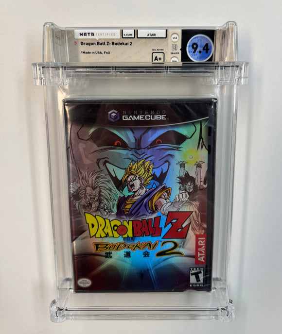 Dragon Ball Z: Budokai 2 Gamecube 2004 WATA 9.4 SEALED A+ Foil