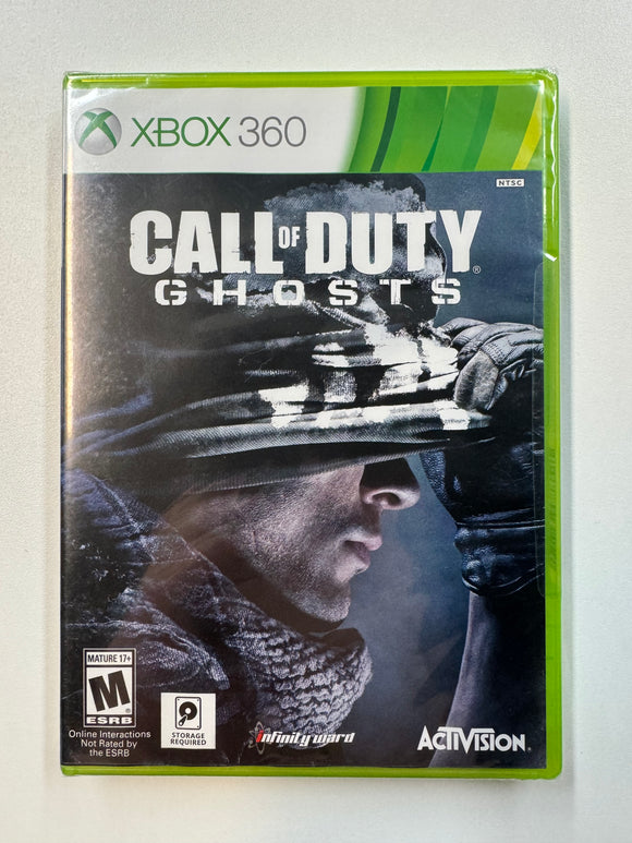 Call Of Duty Ghosts 2013 Microsoft Xbox 360 Sealed