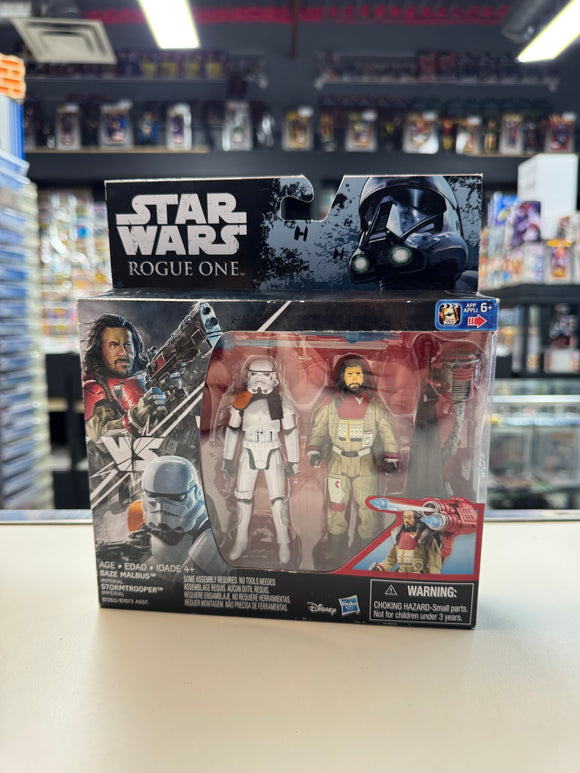 Star Wars Rogue One Baze Malbus Imperial Stormtooper SEALED NIB