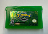 Pokemon LeafGreen Version Gameboy Advance GBA 2004 Authentic Cart
