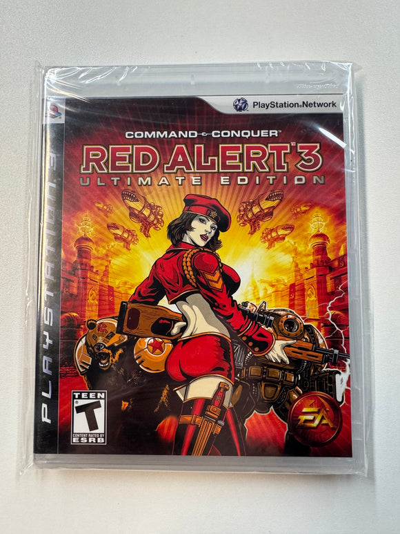 Command & Conqueror Red Alert 3 Ultimate Playstation PS3 Sealed