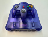 Nintendo 64 N64 Funtastic Purple Grape Console w/ Controller & Jumper Pack