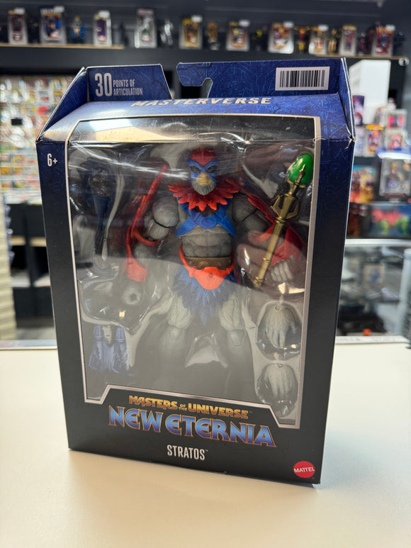Mattel 2022 MOTU Masterverse New Eternia Stratos SEALED NIB