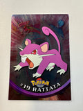 Pokemon TCG 2000 Topps Chrome Series 1 Rattata #19
