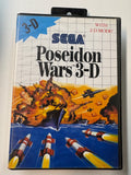 Poseidon Wars 3-D 1988 Sega CIB Complete in Box