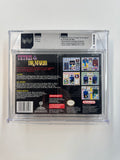 Tetris & Dr. Mario Nintendo SNES 1994 WATA 9.6 SEALED - A+ Seal