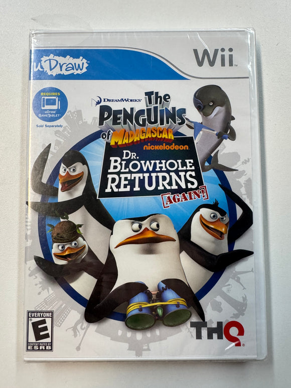 The Penguins Of Madagascar 2011 Nintendo Wii Sealed