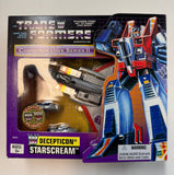 Hasbro 2002 Transformers G1 Commemorative Series II Starscream CIB