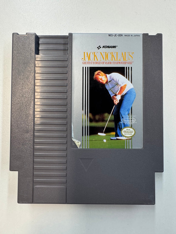 Jack Nicklaus NES Nintendo 1990 Authentic Cartridge Only