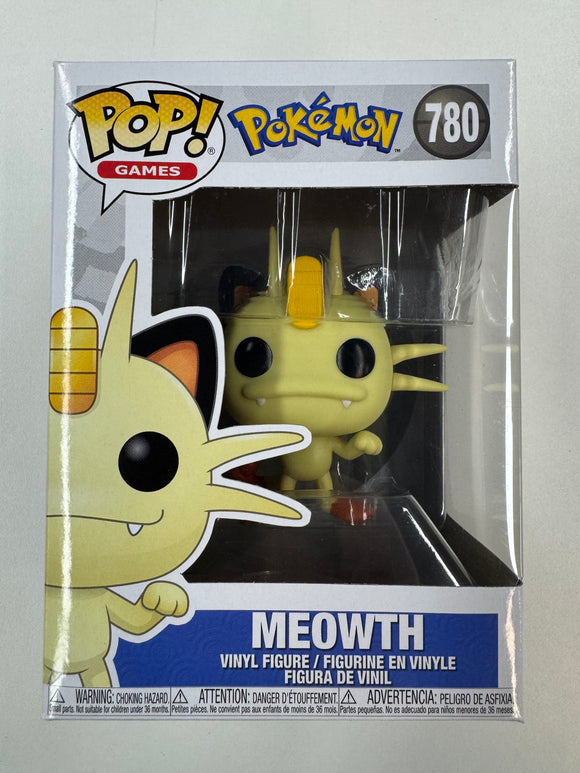 Funko Pop! Meowth Pokemon Vinyl Bobble Head #780