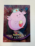 Pokemon TCG 2000 Topps Chrome Series 1 Chansey #113