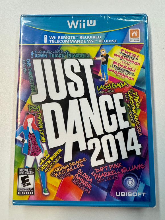 Just Dance 2014 Nintendo Wii U Sealed