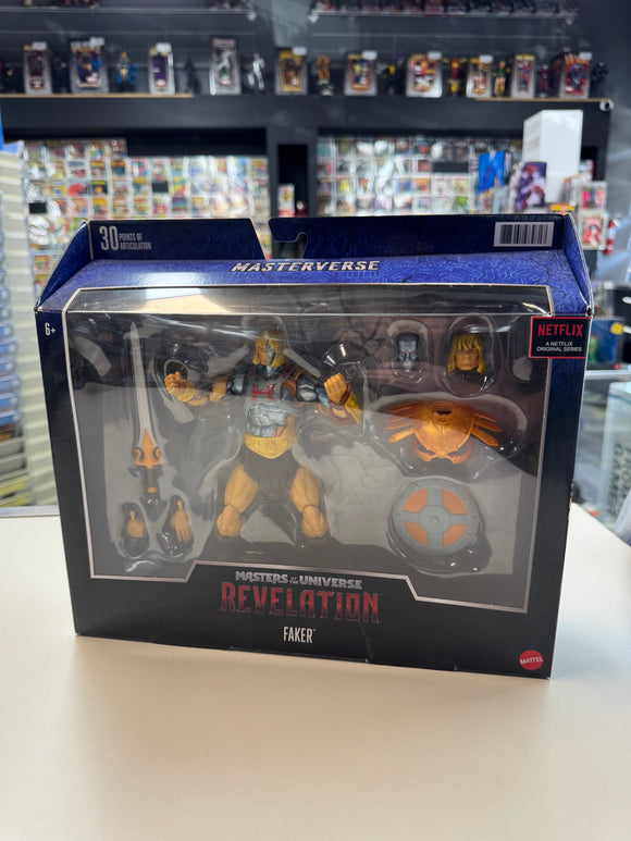 Mattel 2021 Masters of the Universe Masterverse Revelation Faker SEALED NIB