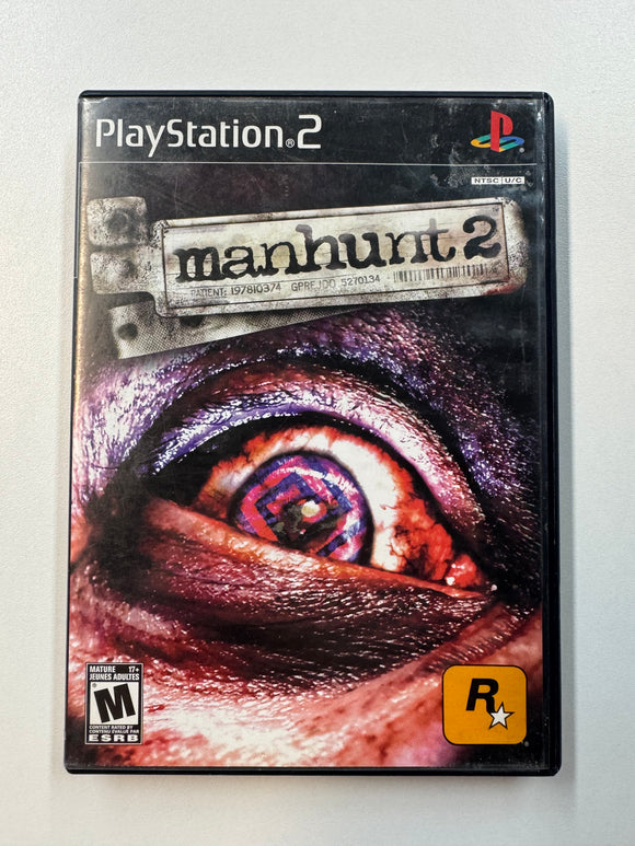 Manhunt 2 PlayStation PS2 No Manual, TESTED!